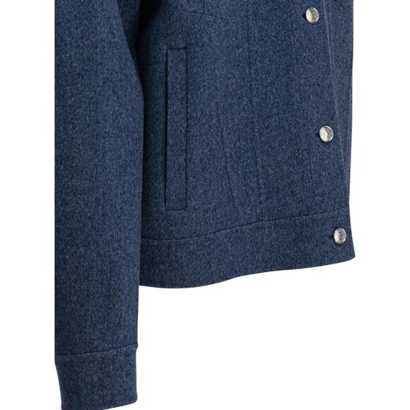 Max Mara Sportmax Wool Overshirt Jacket tag size 42 Women - Picture 4 of 4